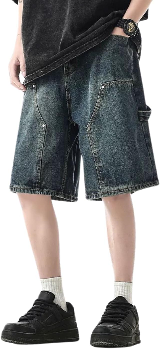 Denim Blue Y2K Jorts