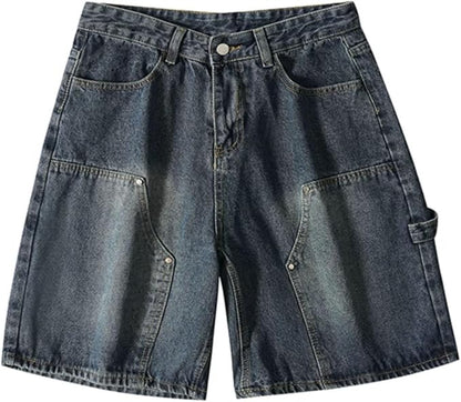 Denim Blue Y2K Jorts